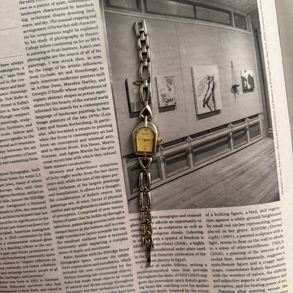 Gucci heart link watch